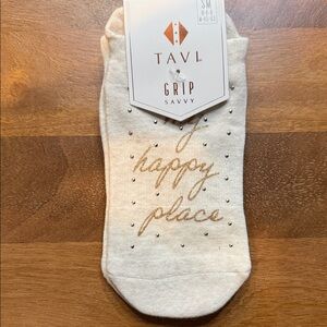 🍦🍦🍦Grip Savvy Cream Socks. This is my happy place.!!!🍦🍦